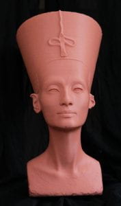 3D Model of the Bust of Nefertiti