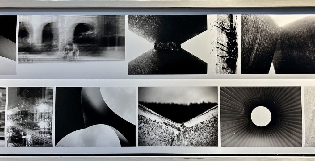  collection of black and white abstract photographs