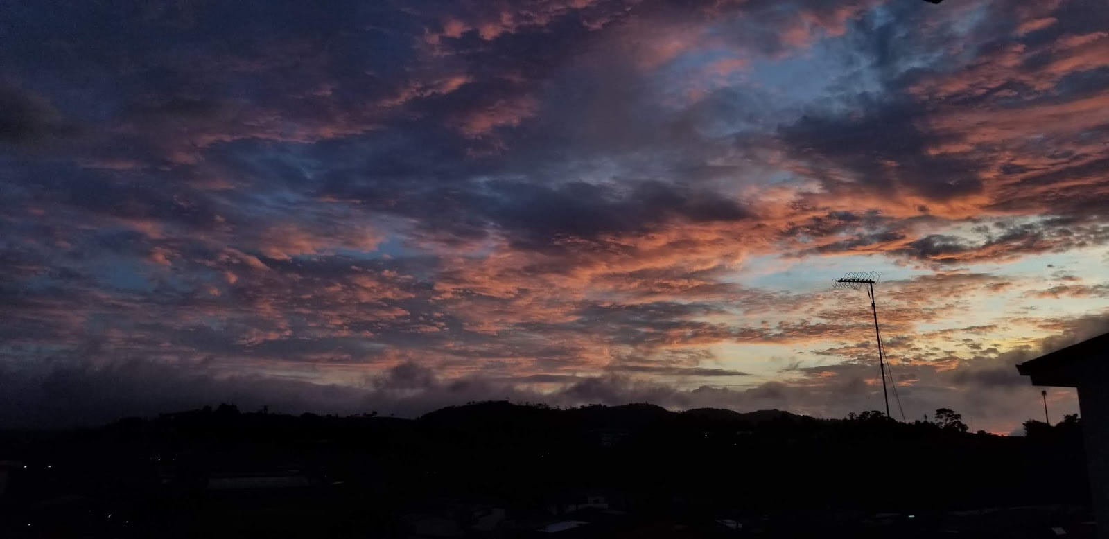 Dramatic Sunset in Costa Rica